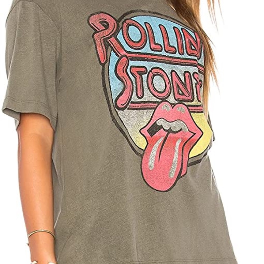 Daydreamer LA - free people Rolling Stones retro tee